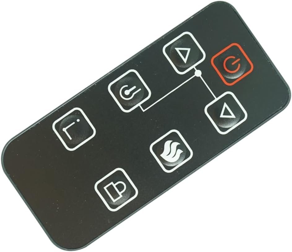 Hotsmtbang Replacement Remote Control for Style selections F15-I-005-071B 0781462 LED 3D Flame Electric Infrared Fireplace Space Heater