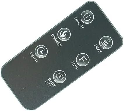 Remote Control for Greystone WF36BCFW Wall Mounted Electric Fireplace Heater