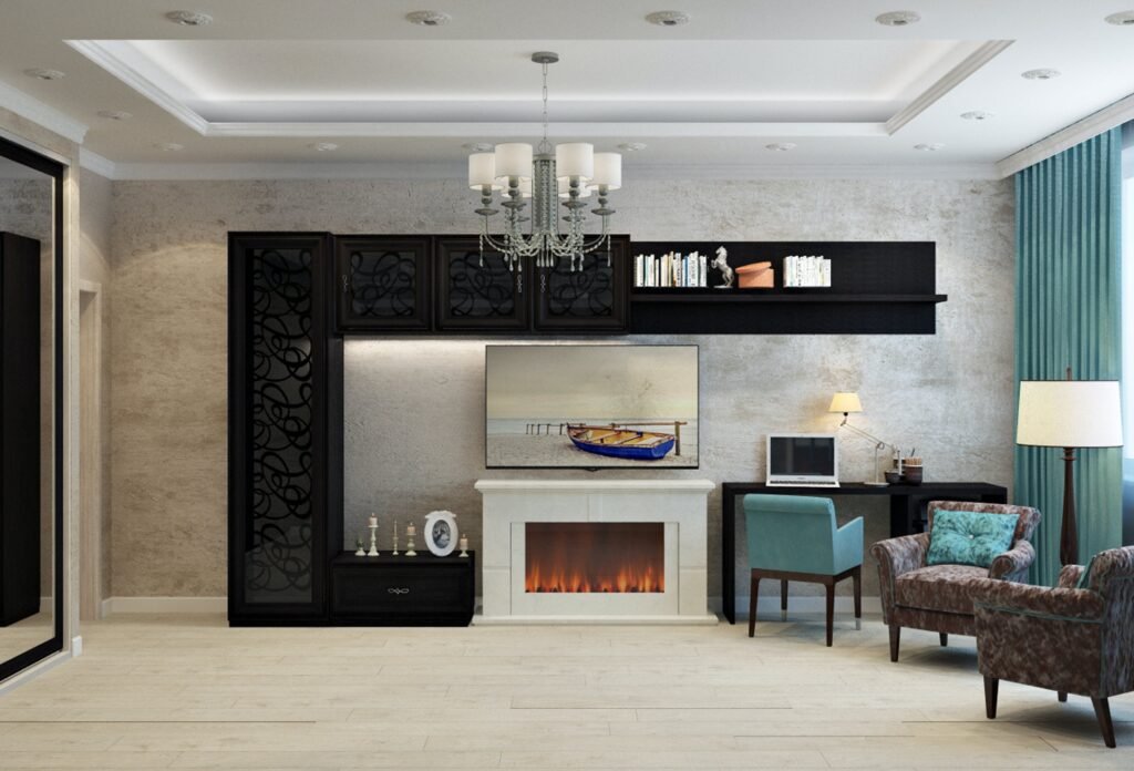 Create a Cozy Ambiance with Modern Flames: Stylish DIY Fireplace Designs
