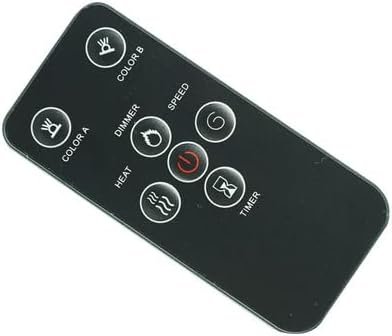 Hotsmtbang Replacement Remote Control for Joy RFH-6001LH RFH-7401LB RFH-10201LB RFH-3001LC RFH-3601LC LED 3D Electric Infrared Fireplace Space Heater