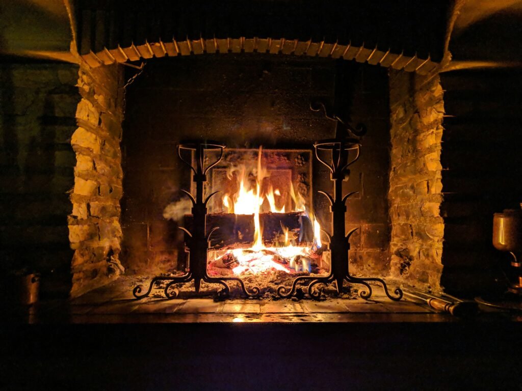 Elegant DIY Stone Fireplace Transformation